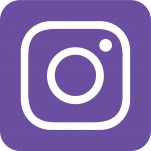 Purple Instagram logo